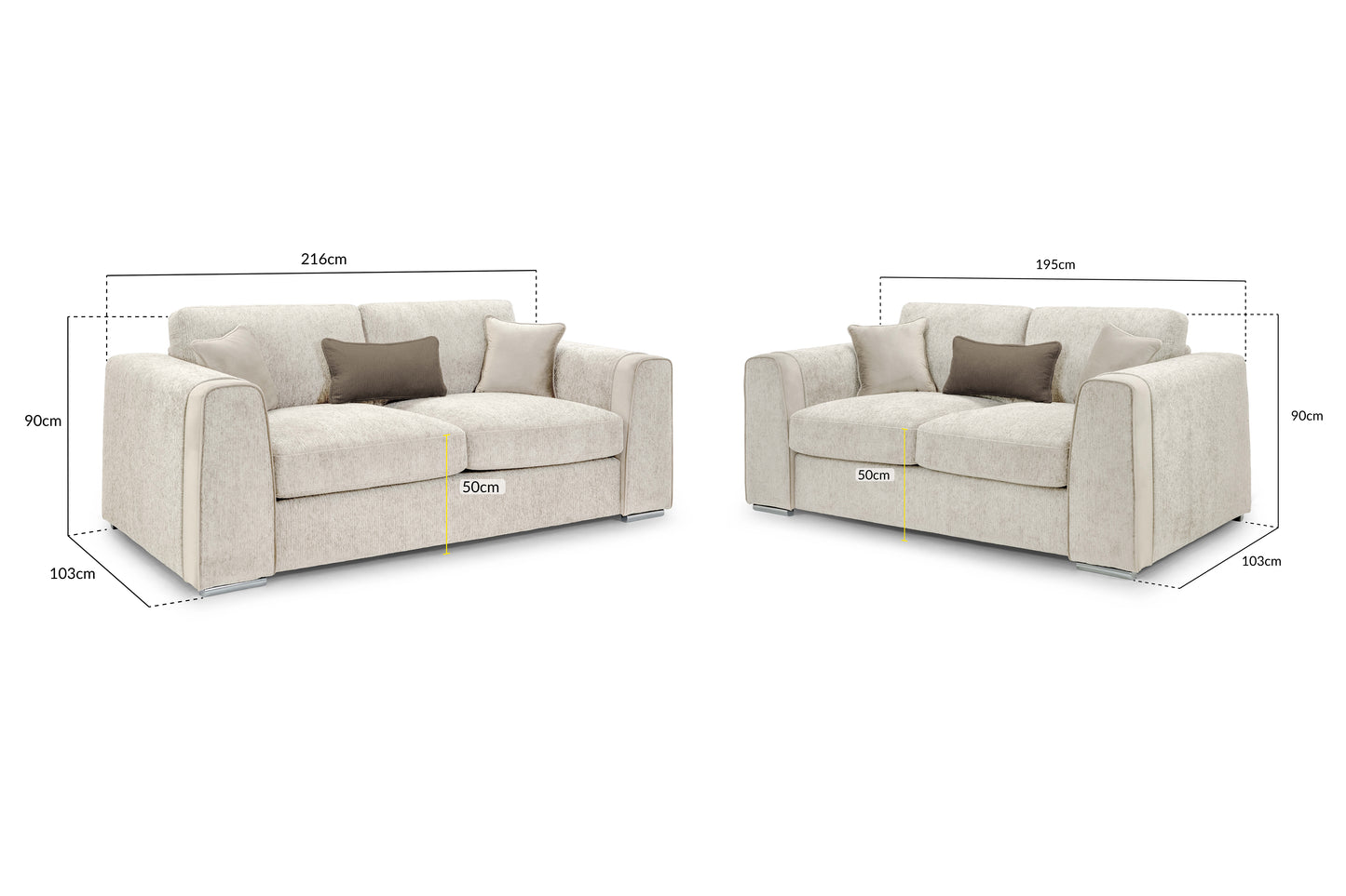 Napoli 3+2 Seater Sofa Set