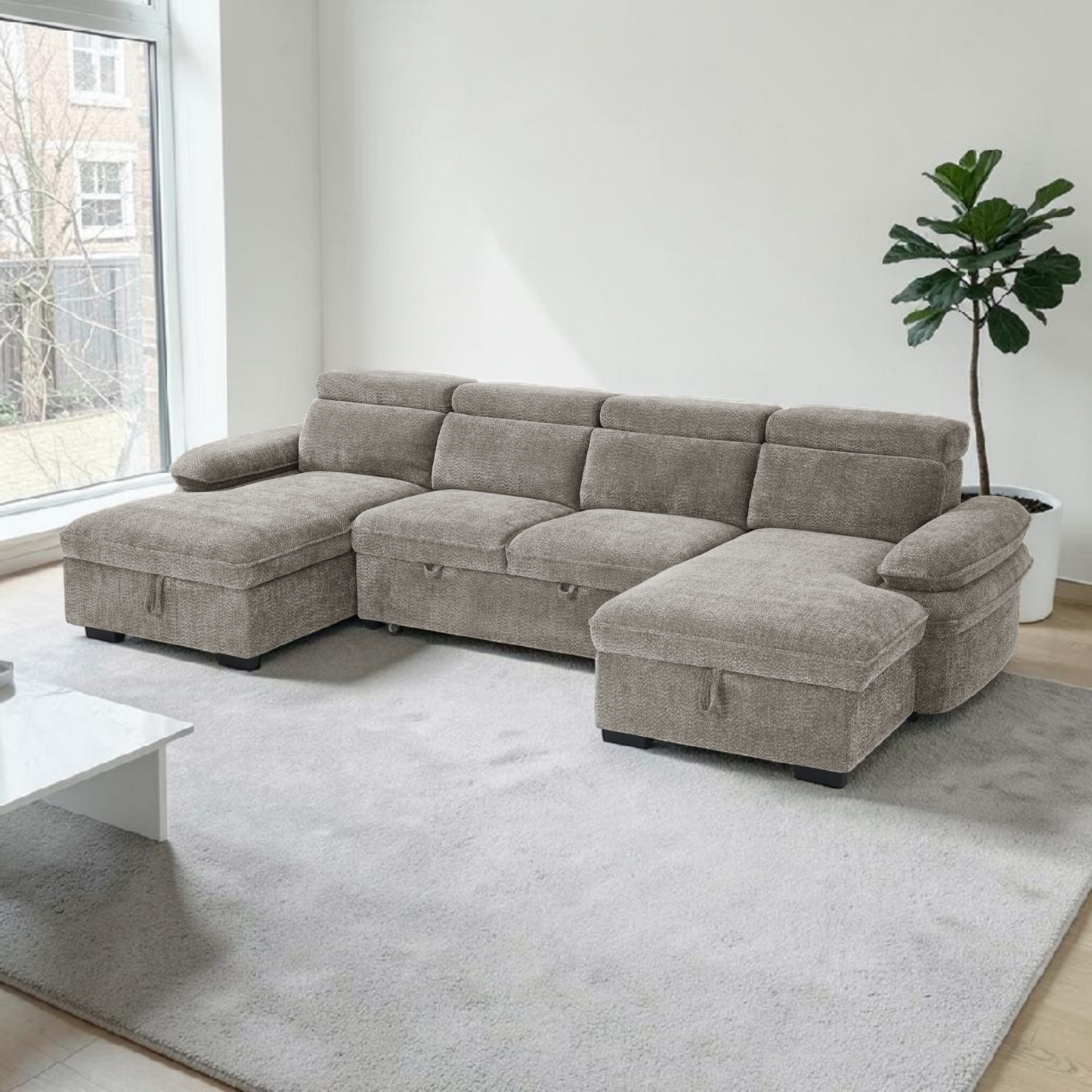 Hudley Large U Shape Sofabed