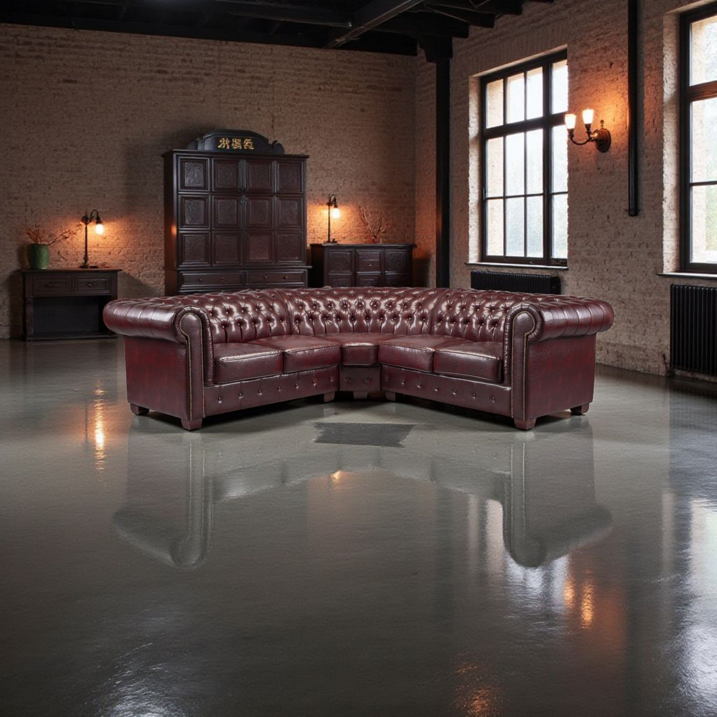 The Kensington Chesterfield Corner Sofa