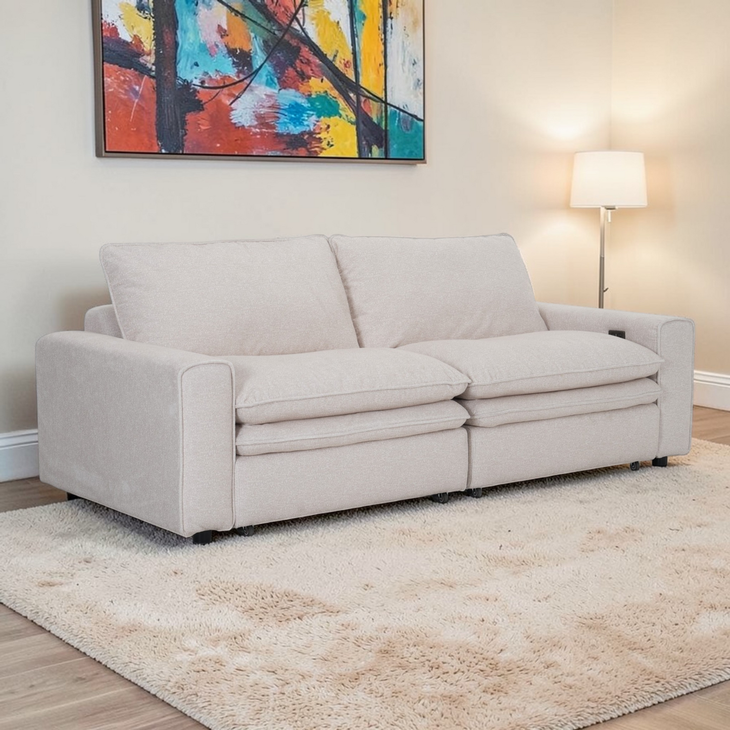 Parma Cloud Electric 3 Seater Sofa