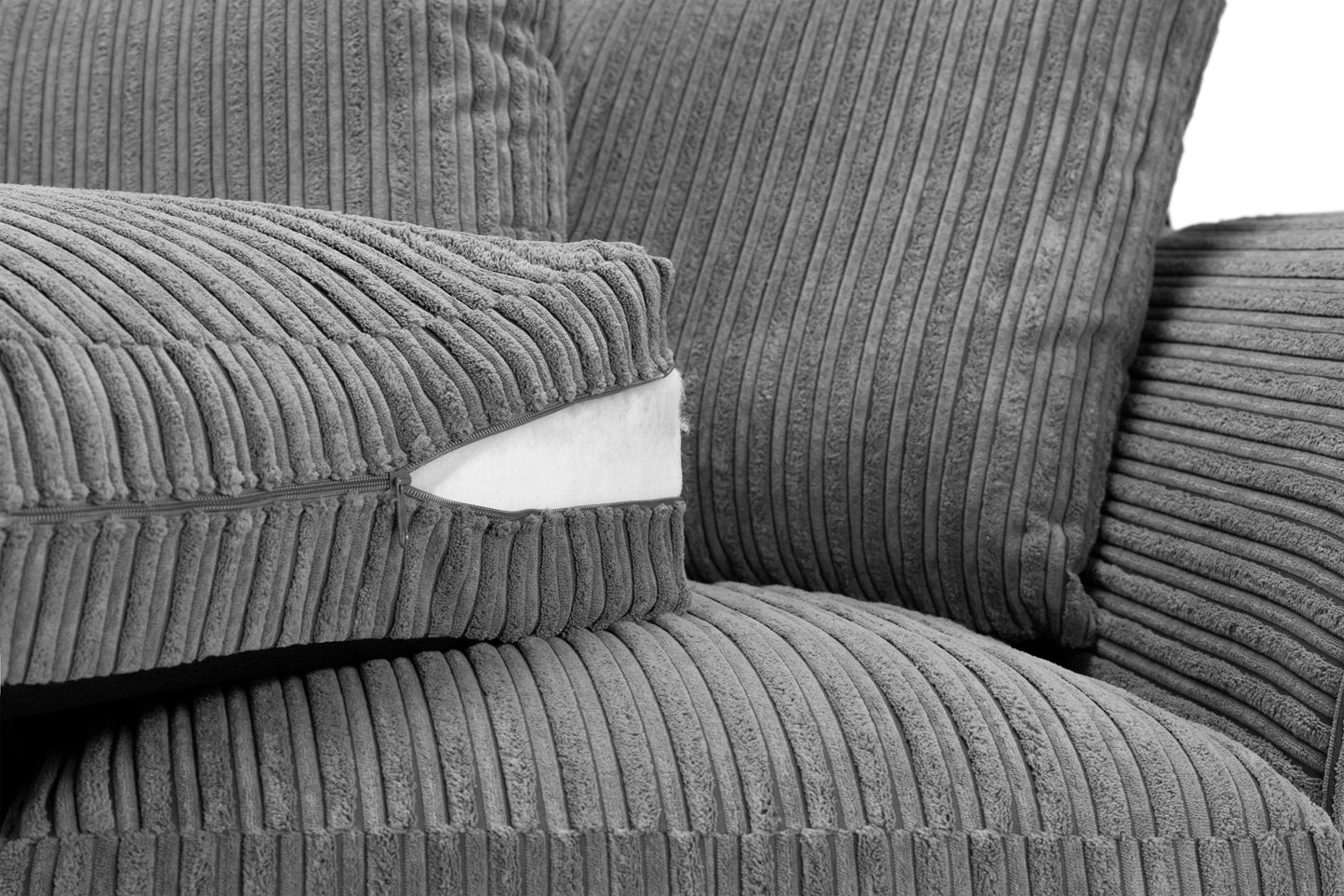 Jumbo Cord 3+2 Seater Sofa Set